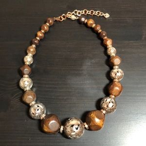 Brighton Wooden Bead Necklace